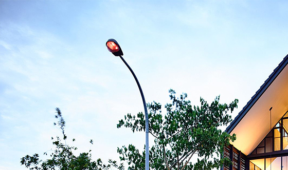 Iluminação de áreas residenciais