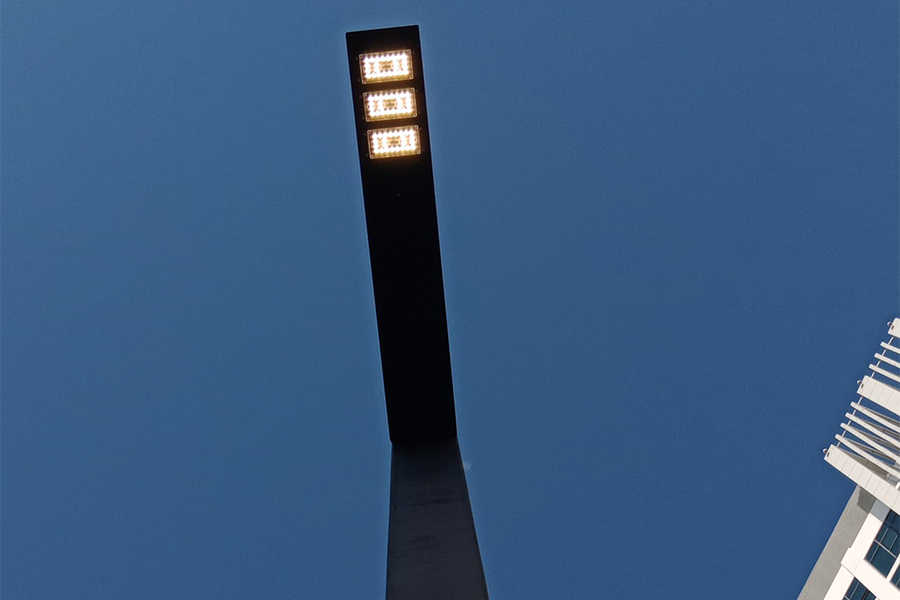 Pólo de luz decorativo dos Emirados Árabes Unidos